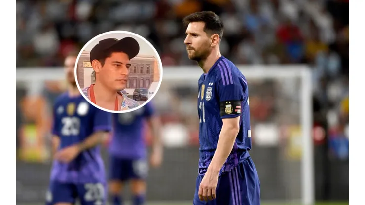 Un fanático de Cruz Azul prefiere la victoria de Argentina antes que la de México