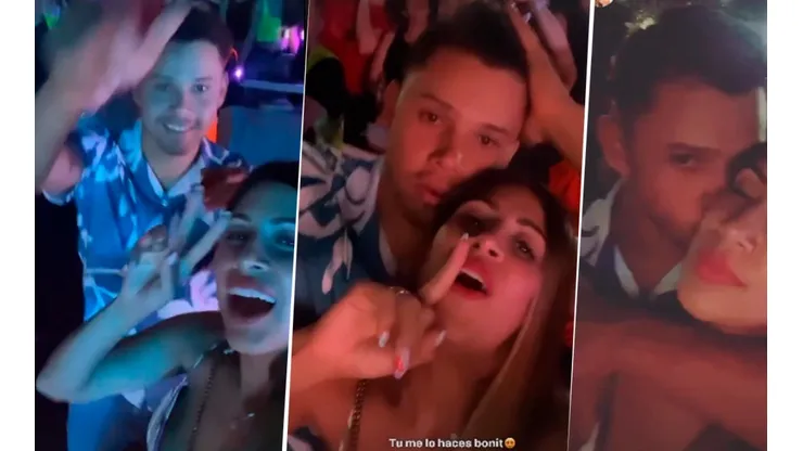 Ángel Romero asistió al concierto de Bad Bunny tras no reportar con Cruz Azul.