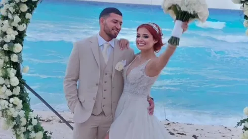 Juan Escobar se casó antes de iniciar la pretemporada con Cruz Azul.