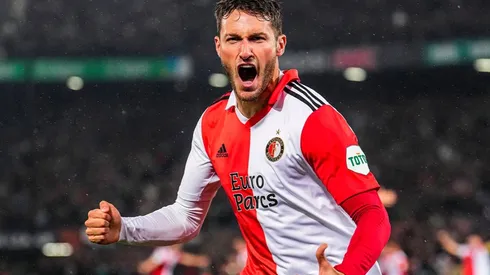 Santi Giménez firmó el gol del triunfo para el Feyenoord.