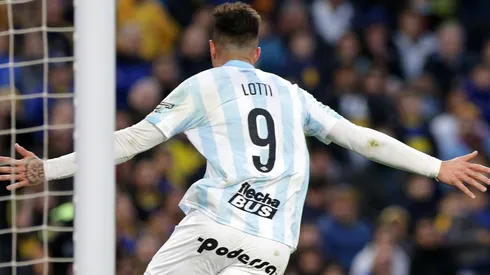 Augusto Lotti solo firmó cinco goles en la Liga de Argentina este 2022.