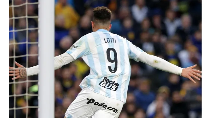 Augusto Lotti solo firmó cinco goles en la Liga de Argentina este 2022.