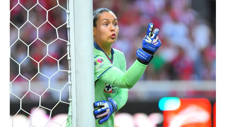 Gabriela Machuca, portera de Cruz Azul, se puso el traje de heroína