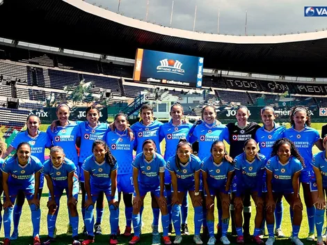Histórico: Cruz Azul femenil jugará por primera vez en el Azteca