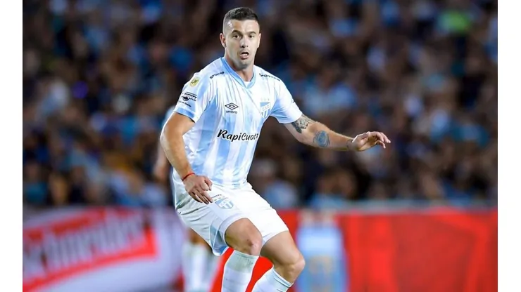 Carrera en un encuentro de la Liga Profesional de Argentina