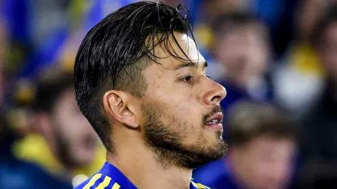 Óscar Romero en un partido con Boca Juniors