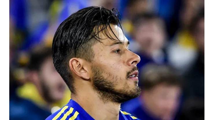 Óscar Romero en un partido con Boca Juniors