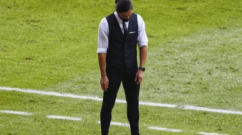 Paco Palencia en un partido con el Mazatlán