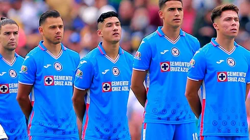 El uniforme de local con el que jugó Cruz Azul en el Apertura 2022.
