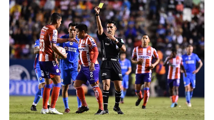 Adonai Escobedo fue el árbitro central del duelo Cruz Azul vs. Atlético San Luis