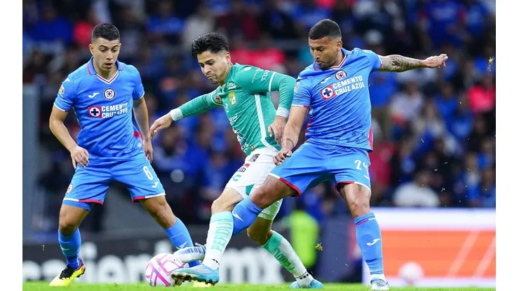 Juan Escobar durante el duelo contra el León | Repechaje Apertura 2022