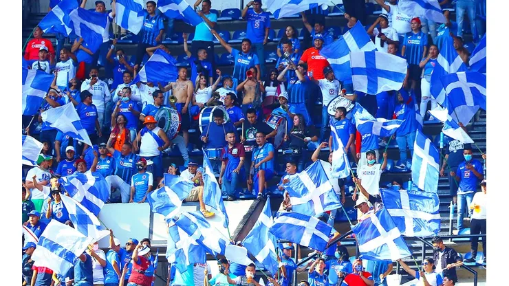 La afición de Cruz Azul estará presente en el Estadio Azteca.