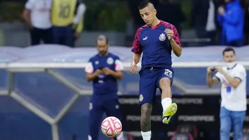 'El Piojo' en un partido de Chivas