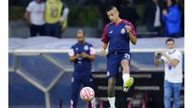 'El Piojo' en un partido de Chivas