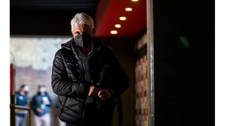 Ferretti en uno de sus últimos partidos con FC Juárez