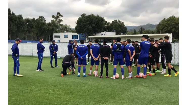 Entrenamiento de Cruz Azul este jueves