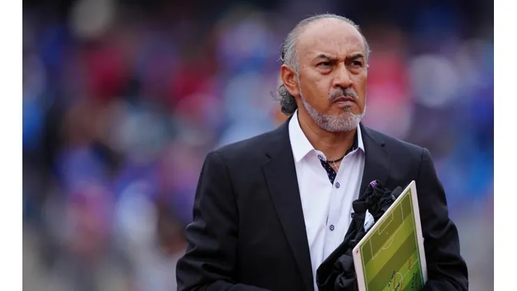 El 'Potro' Gutiérrez en un partido con Cruz Azul
