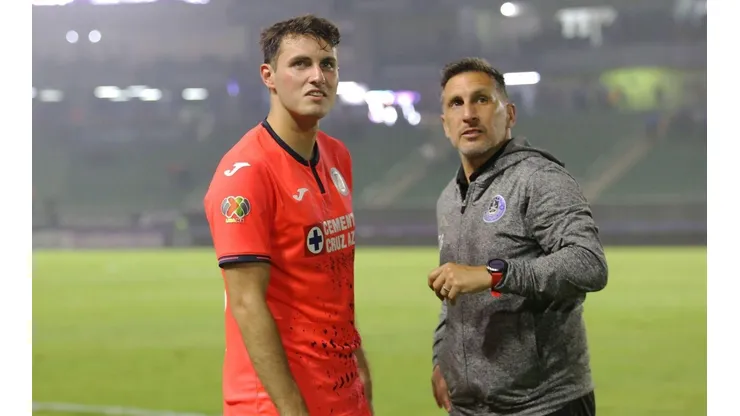 Santi y el Chaco en un Cruz Azul vs. Mazatlán