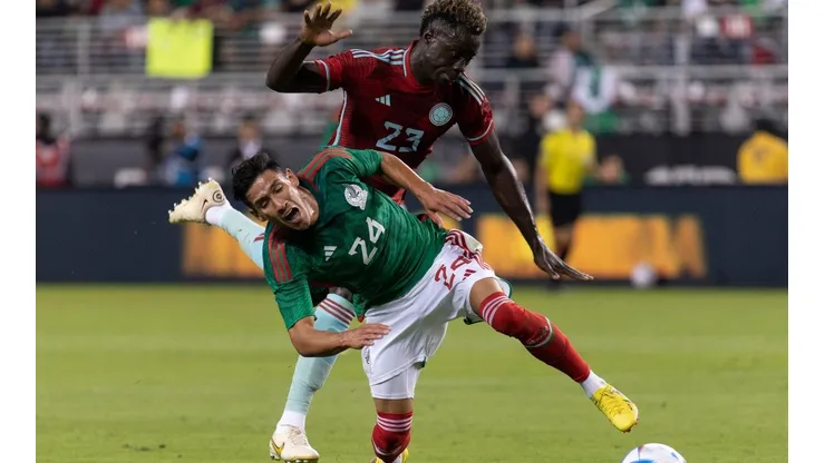 Antuna en acción, tuvo un primer tiempo.