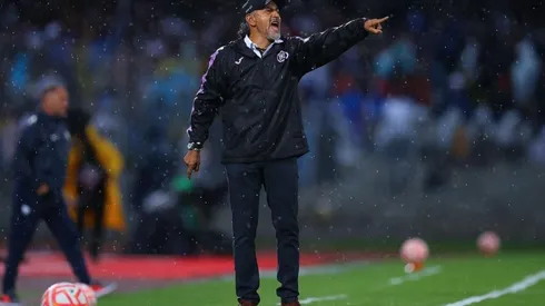 El 'Potro' Gutiérrez en un partido de Cruz Azul