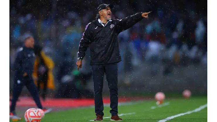El 'Potro' Gutiérrez en un partido de Cruz Azul