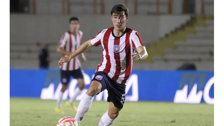 Sebastián Pérez Bouquet en un partido con el CD Tapatío