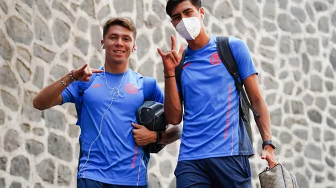 Los canteranos Rodrigo Huescas y Cristian Jiménez han registrado minutos con Cruz Azul.