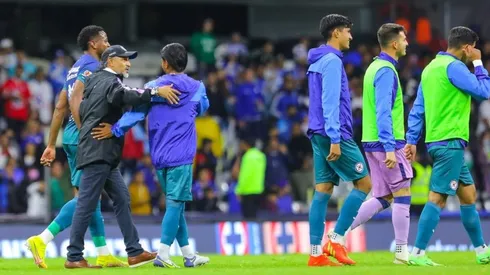 El plantel al mando del Potro