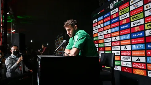 Giménez en conferencia de prensa