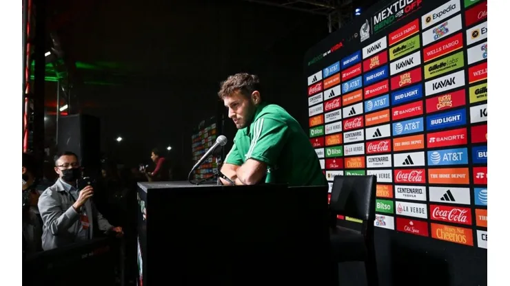 Giménez en conferencia de prensa