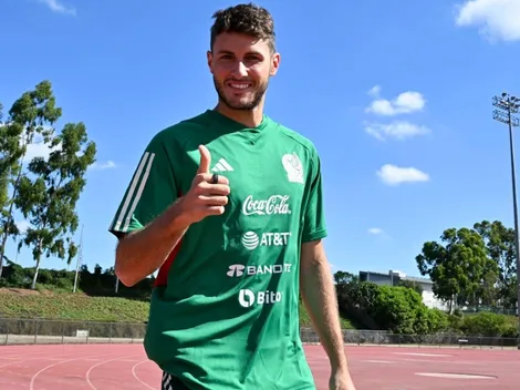 Santi ya está con el Tri: Llega como el goleador de la Europa League