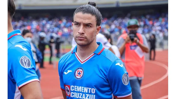 Nacho en el partido ante Pumas