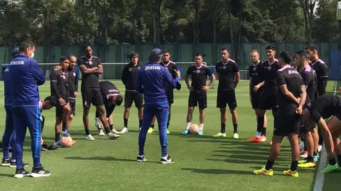 El plantel al mando del Potro