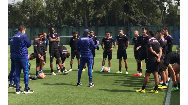 El plantel al mando del Potro