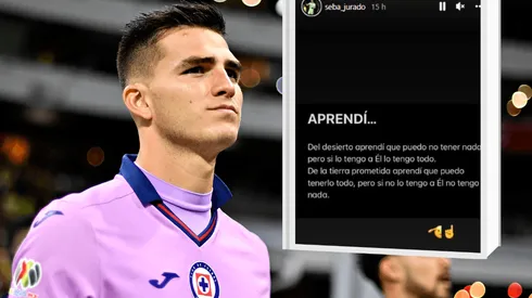Sebas está triste tras ser relegado del arco titular.