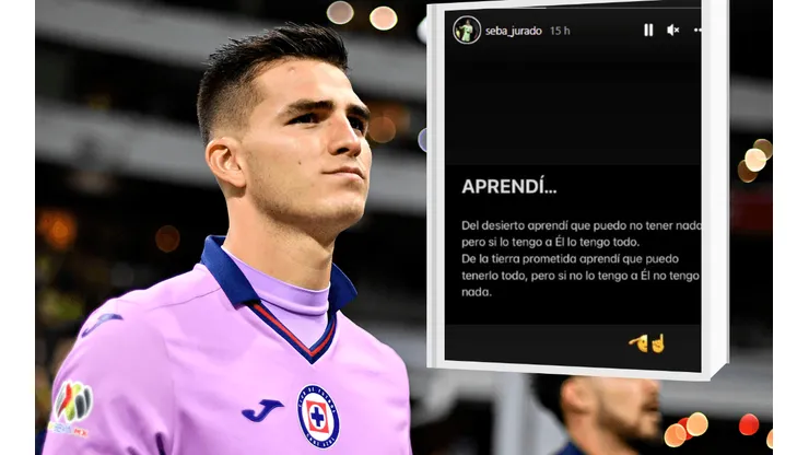 Sebas está triste tras ser relegado del arco titular.