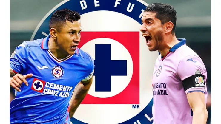 Cata Domínguez y Jesús Corona, los dos capitanes de Cruz Azul.