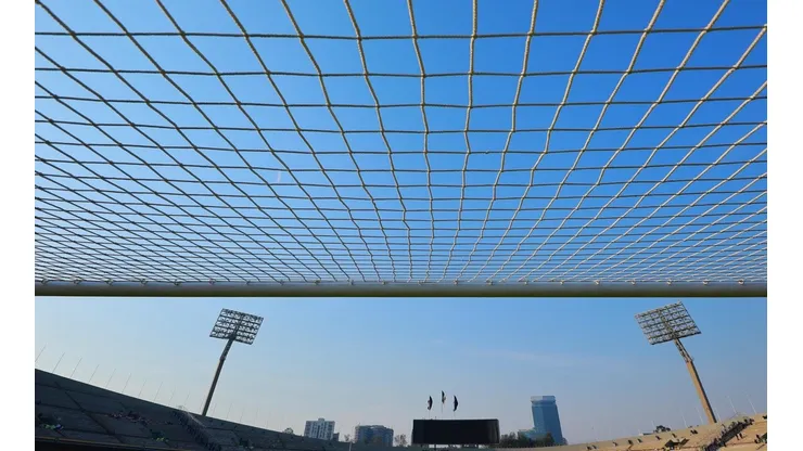 El estadio de Pumas, CU.