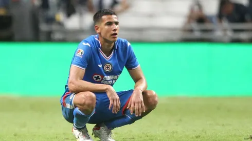 Rafa Guerrero sufrió una lesión en el partido de Cruz Azul ante León.