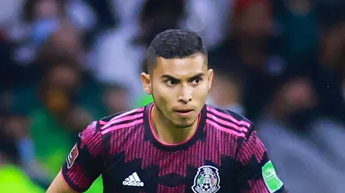 El Maguito con el Tricolor.