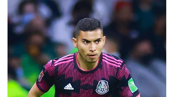 El Maguito con el Tricolor.