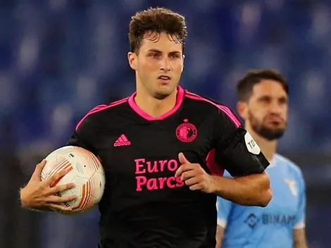 Santi y el conflicto que tuvo con el capitán del Feyenoord por patear el penal