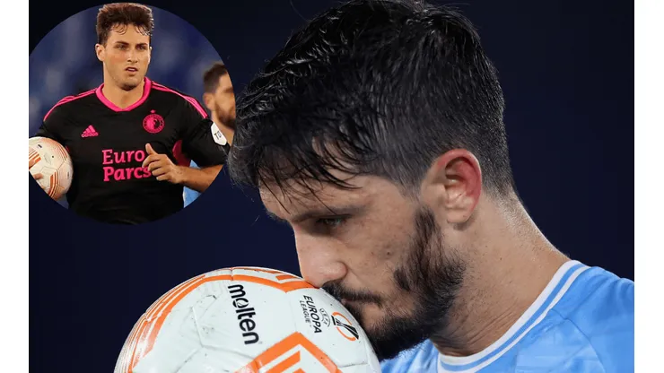 Santi marcó doblete durante el partido, pese a la derrota.