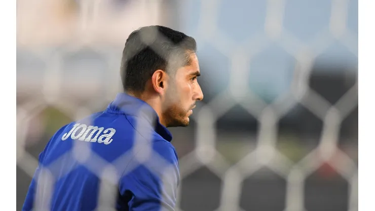 Jesús Corona en un partido con Cruz Azul