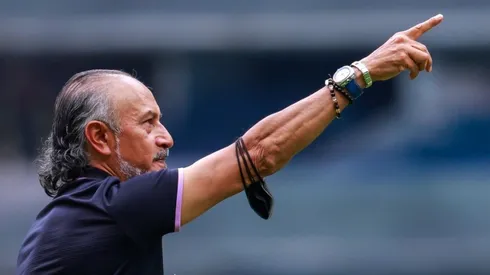 El 'Potro' Gutiérrez en un partido con Cruz Azul