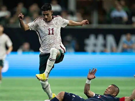 Charly y Antuna fueron titulares en una nueva derrota de México