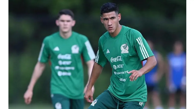 Uriel Antuna y Charly Rodríguez ya entrenan con el Tri previo al duelo amistoso.