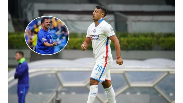 Iván Morales no ha tenido un buen desempeño con Cruz Azul