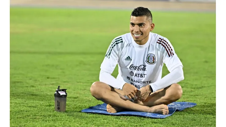 Orbelín con el Tri