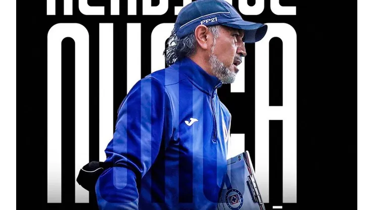 Cruz Azul publicó la imagen del Potro Gutiérrez en redes.